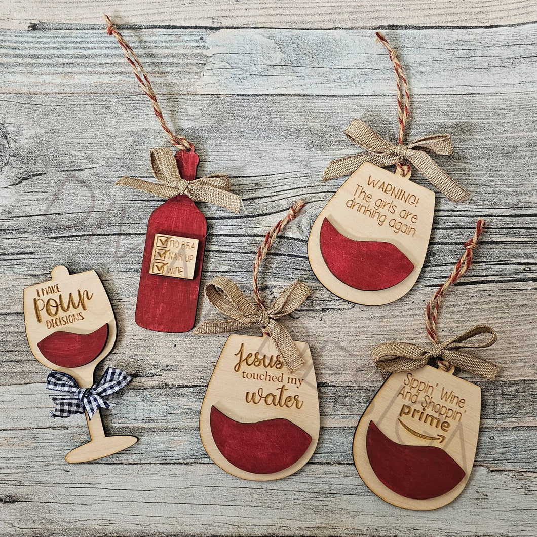 Wine Ornaments